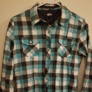Vans button down shirt